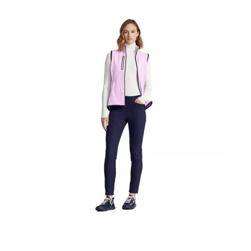 RLX Golf Ralph Lauren Women's Terry Sleeveless Full-Zip Vest Size‎ XS